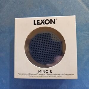 NIB LEXON Mino S Pocket Size Bluetooth Speaker Blue